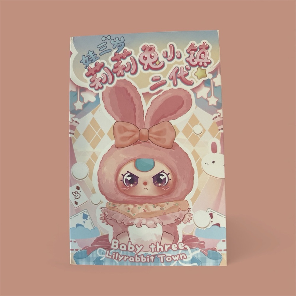 Lilyrabbit Town Plush Pink Bunny Toy